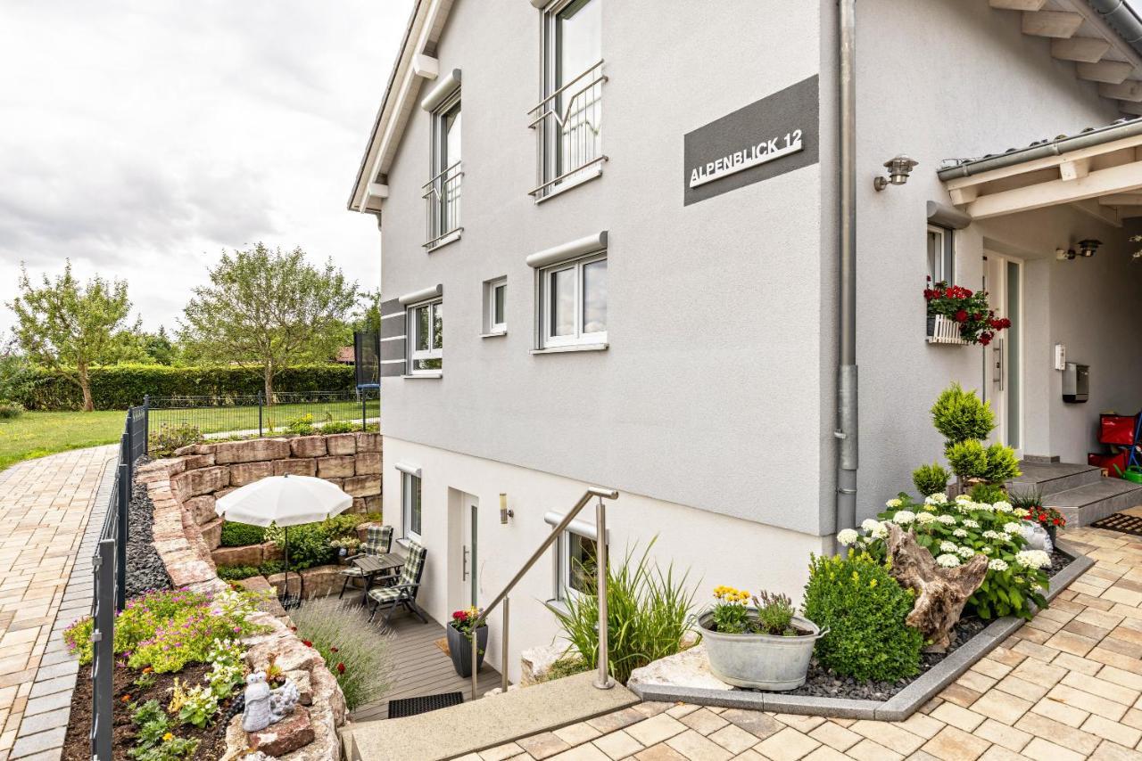 Ferienwohnung Alpenblick Zwiefalten Ngoại thất bức ảnh